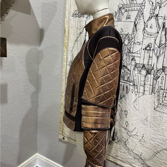 Blanc Noir Limited Editon Bronze Gold Jacket - Picture 3 of 9